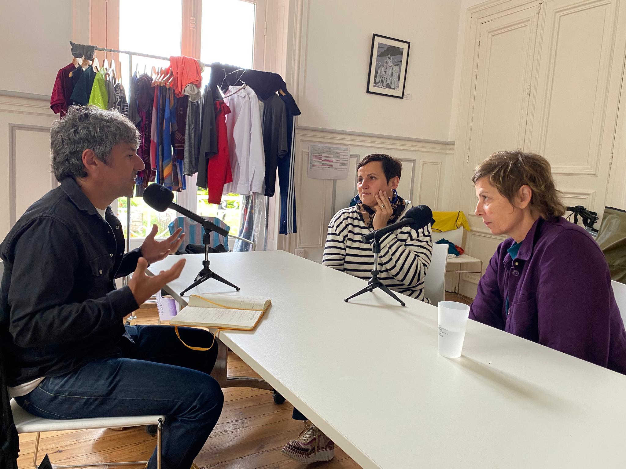 Stéphane Malfettes et Olivia Grandville interviewés par Marie-Pia Bureau